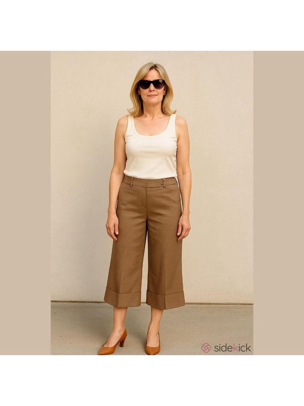 BCBGMAXAZRIA Women's Brown Size 6 Tailored Shorts